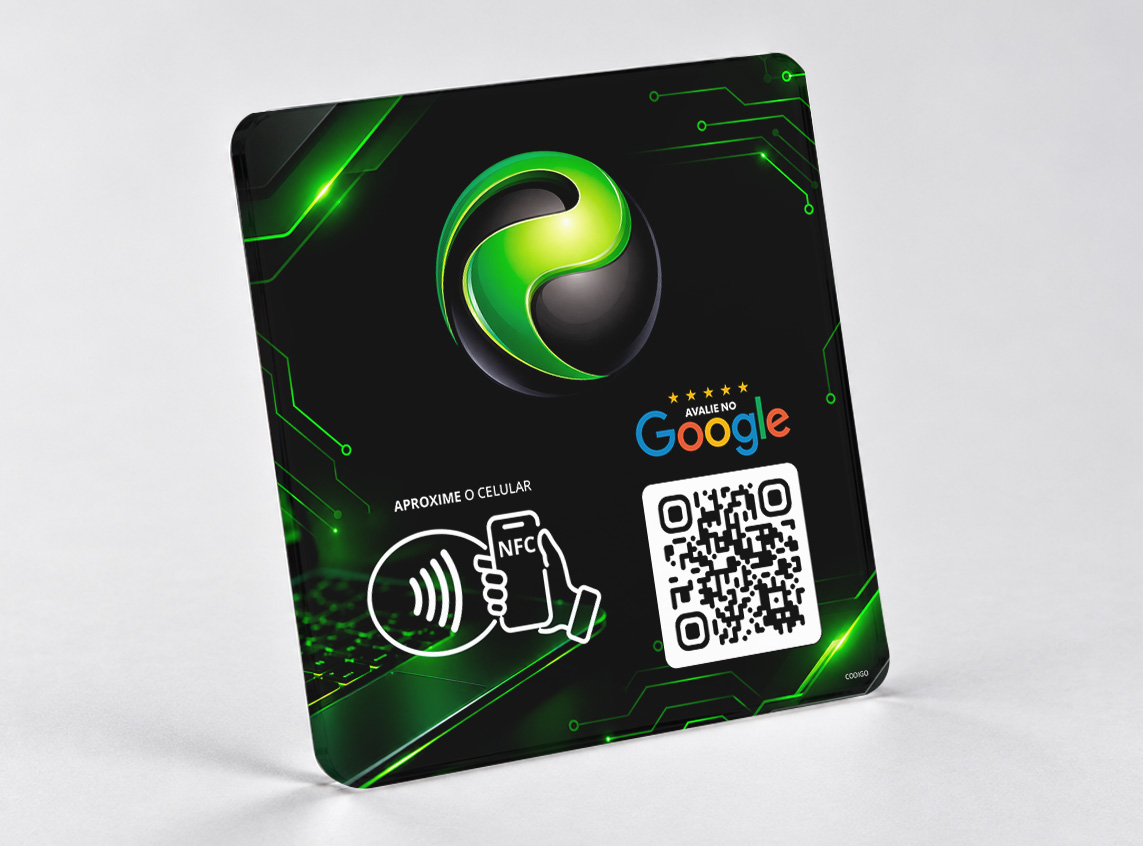 Placas Acrílico 10 × 10 cm — Personalizada — exemplo 3