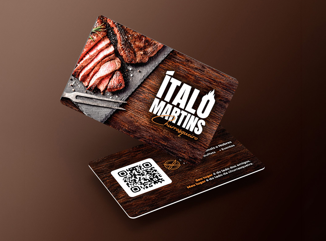 Cartões NFC — MultLinks Personalizado — exemplo 2