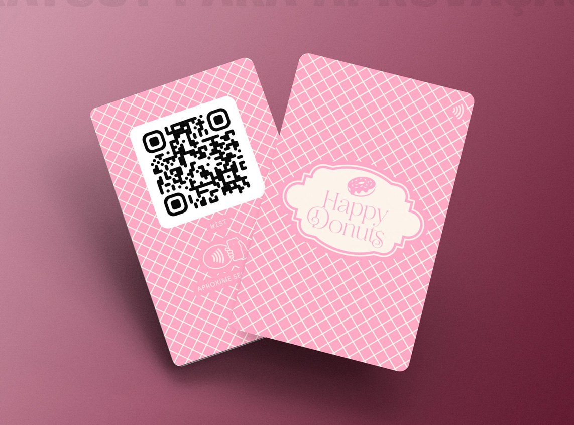 Cartões NFC — MultLinks Personalizado — exemplo 3
