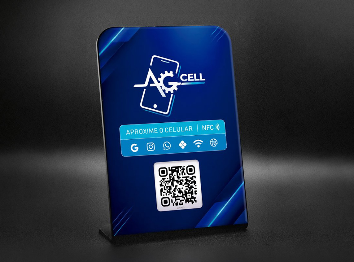 Placas Resinadas 11 × 16 cm — MultLinks Personalizada — exemplo 1